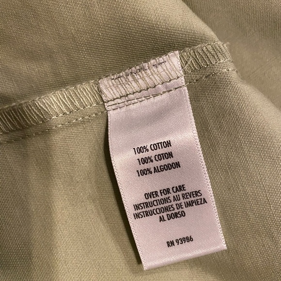 Casual Corner Annex size 20W long women’s dress button down collared, vtg. - Picture 10 of 12